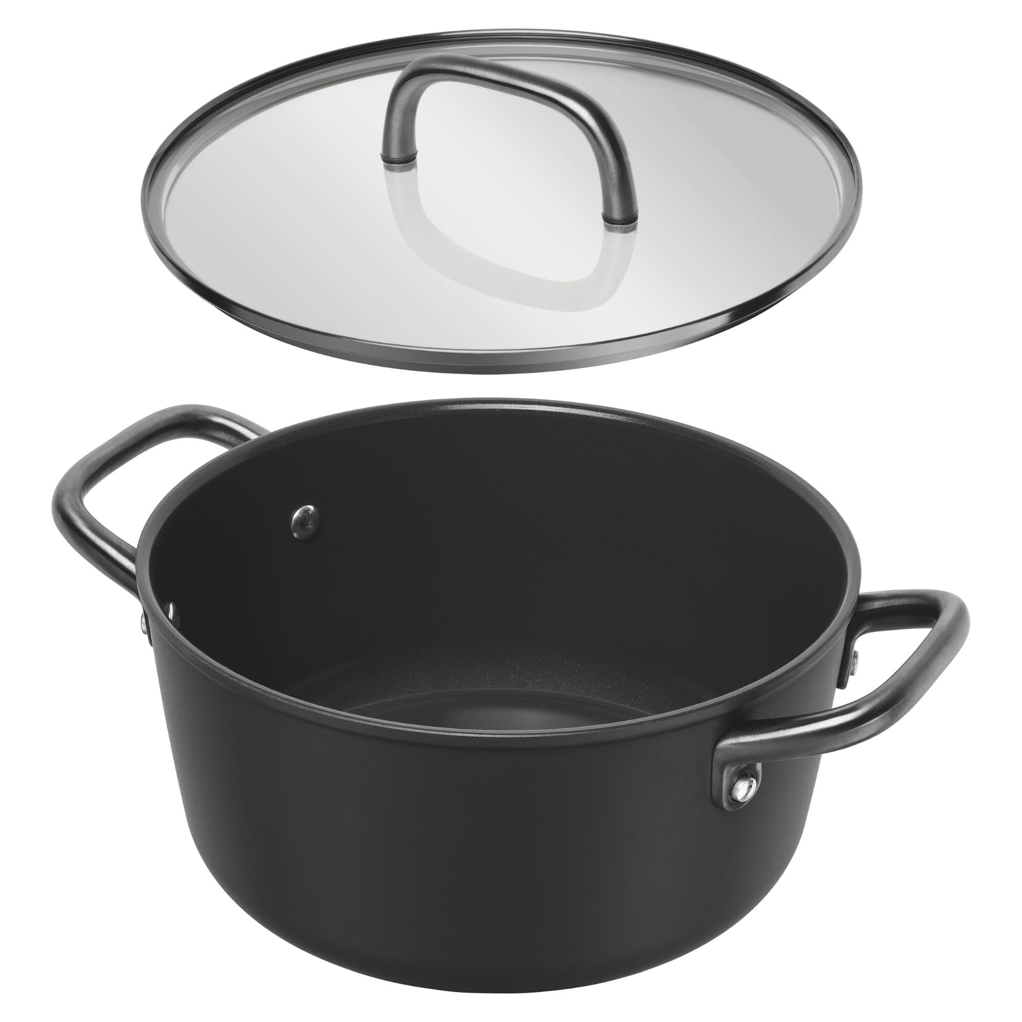 Zwilling Milano Z1035-053 Pentola 24 cm 4,7 L Nera Induzione