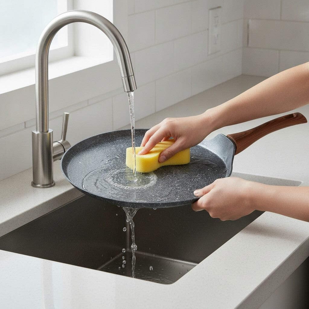 Mamù Fast Induction piastra tonda 32 cm alto spessore