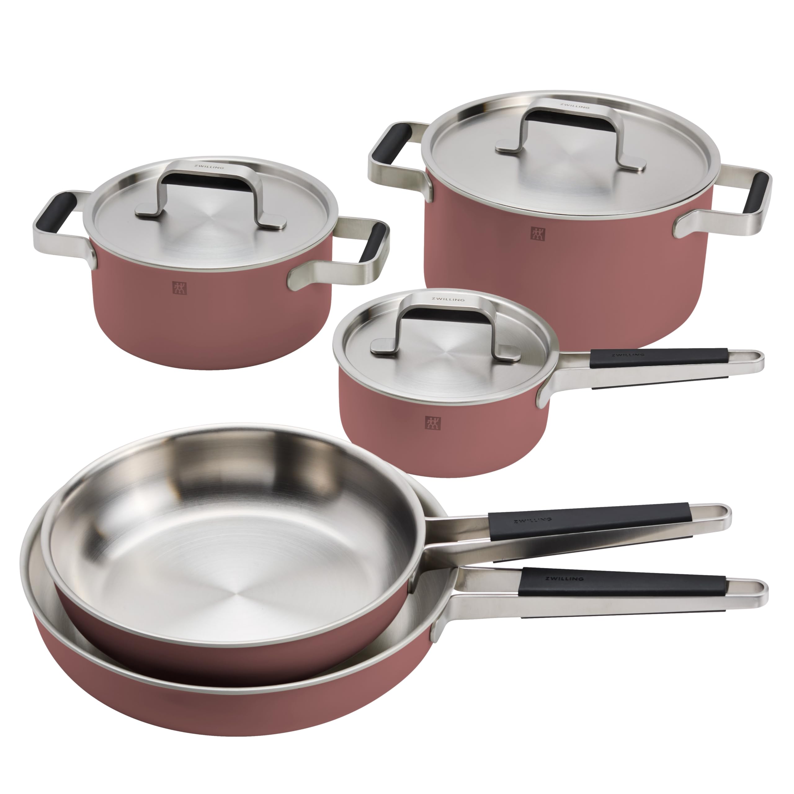 ZWILLING Pure set pentole inox 6 pezzi avorio