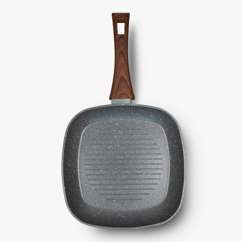 Mamù Fast Induction bistecchiera quadra 28x28 cm induzione