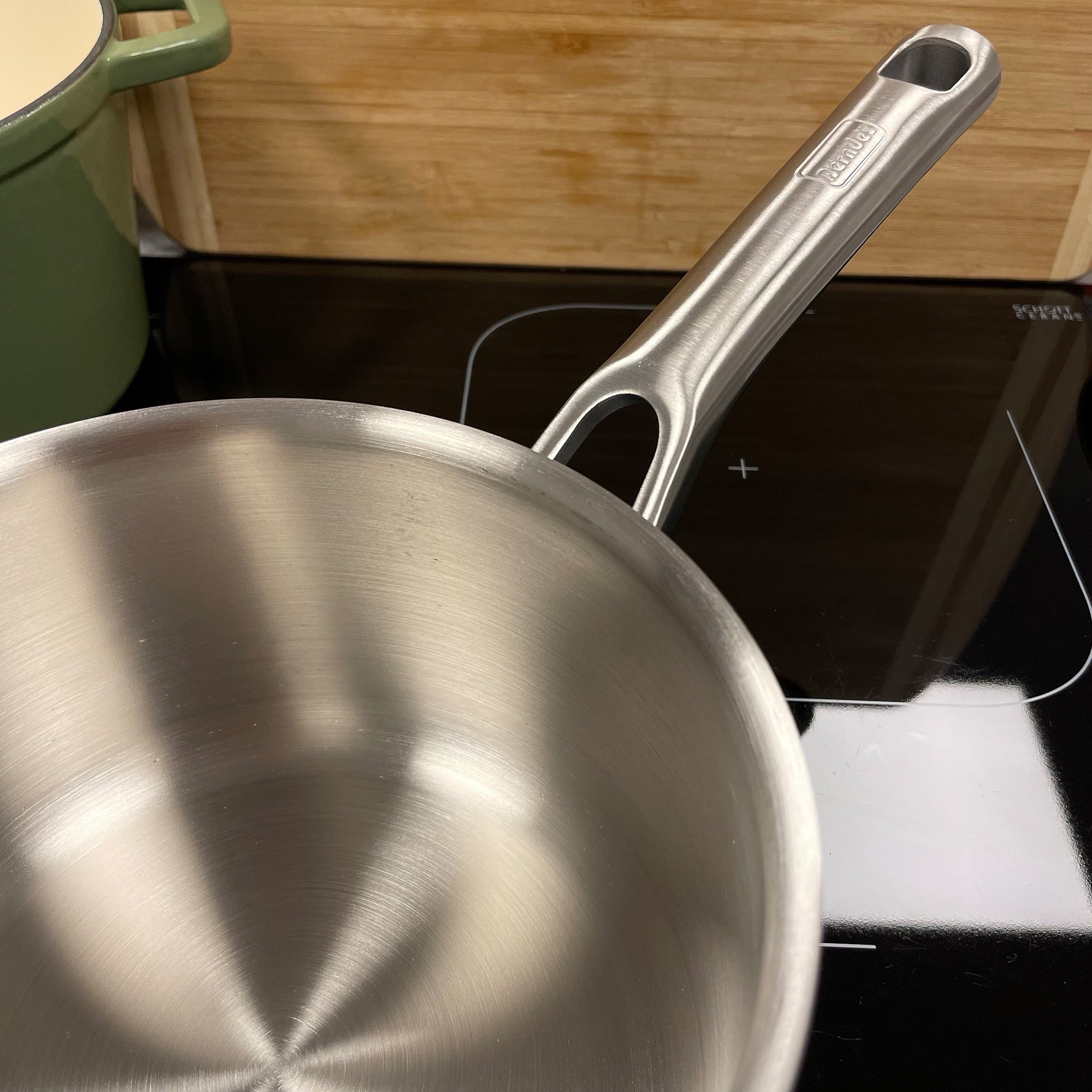 Berndes Tricion Resist casseruola 16 cm con coperchio vetro