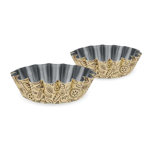 Accademia Mugnano AirFry set 2 teglie margherita crema friggitrice aria