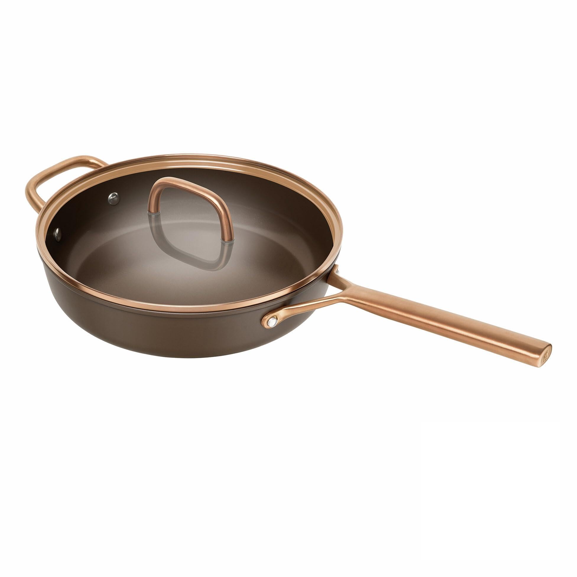 Zwilling Milano padella antiaderente 28 cm con coperchio ceramica