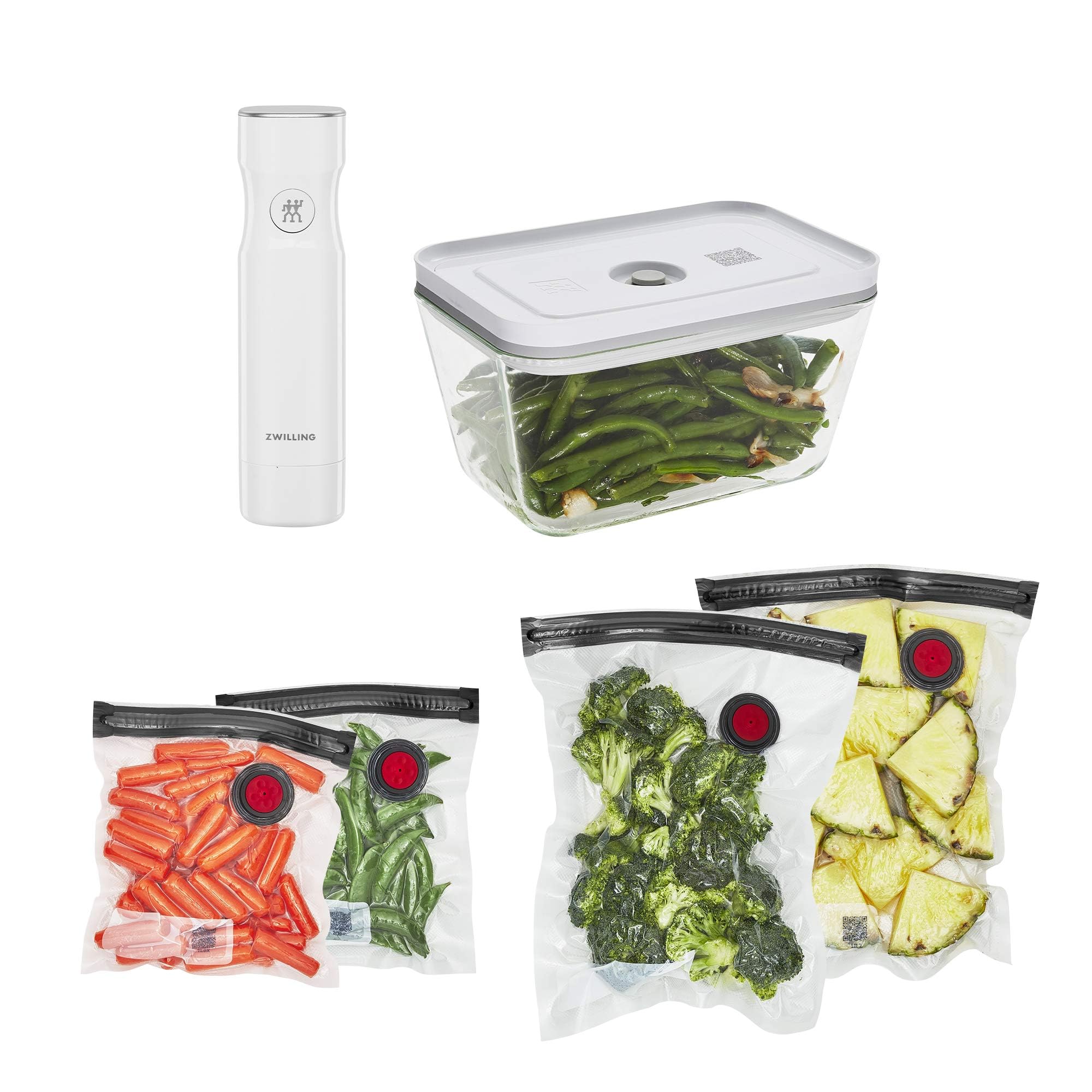 Zwilling Fresh & Save kit sottovuoto 6 pezzi riutilizzabile