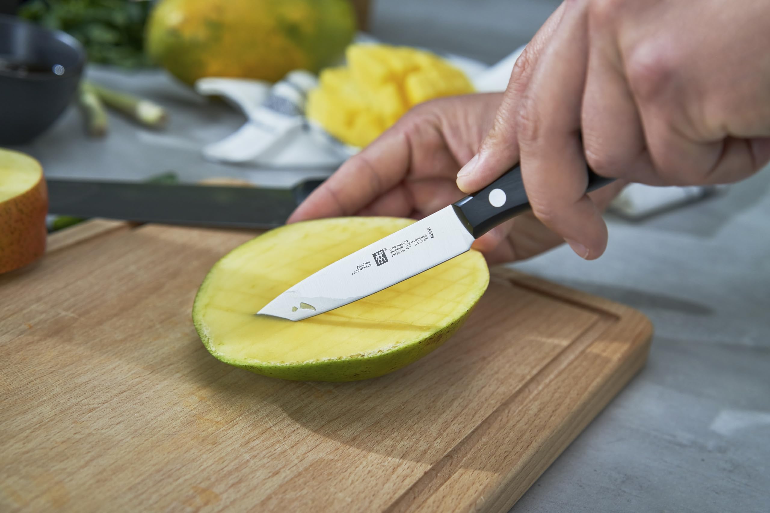 Zwilling Twin Pollux set coltelli 3 pezzi acciaio inox