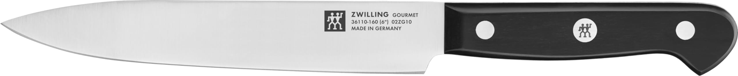 Zwilling Gourmet Coltello Carne 20 cm Inox Nero