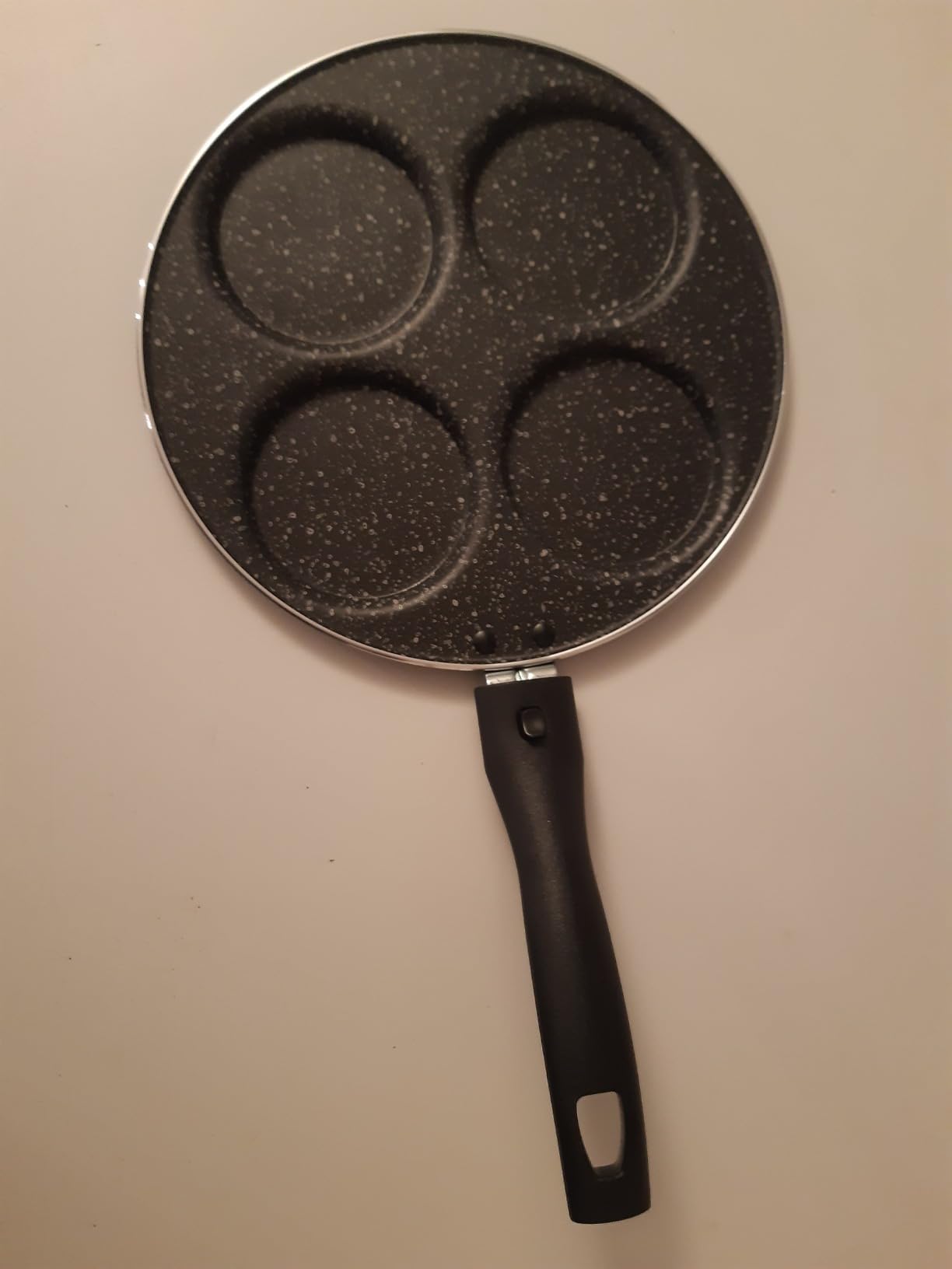 Alluflon Tradizione Italia Pancake Padella 4 stampi 24 cm antiaderente
