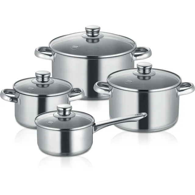 Berndes New Roma set pentole 4 pezzi acciaio inox