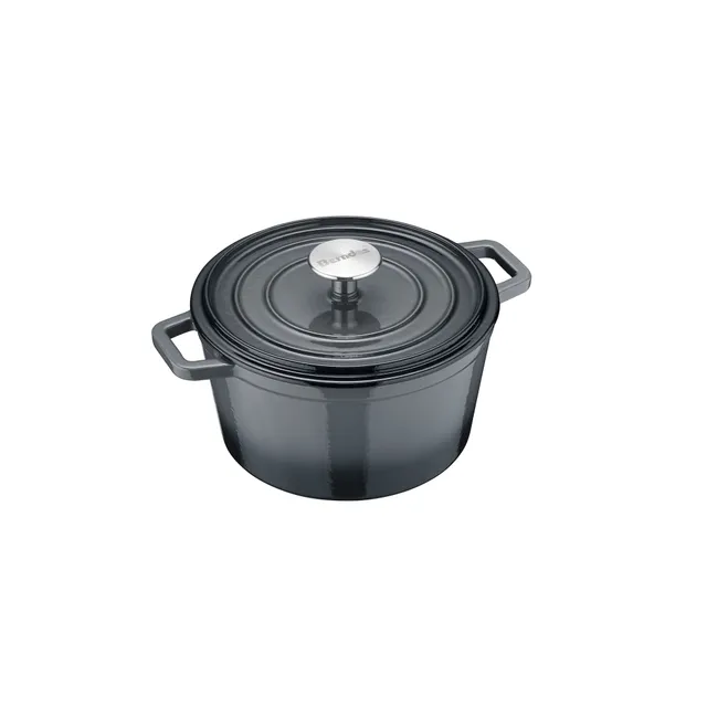 Berndes b.iron Cocotte Ghisa 24 cm Smaltata Nera
