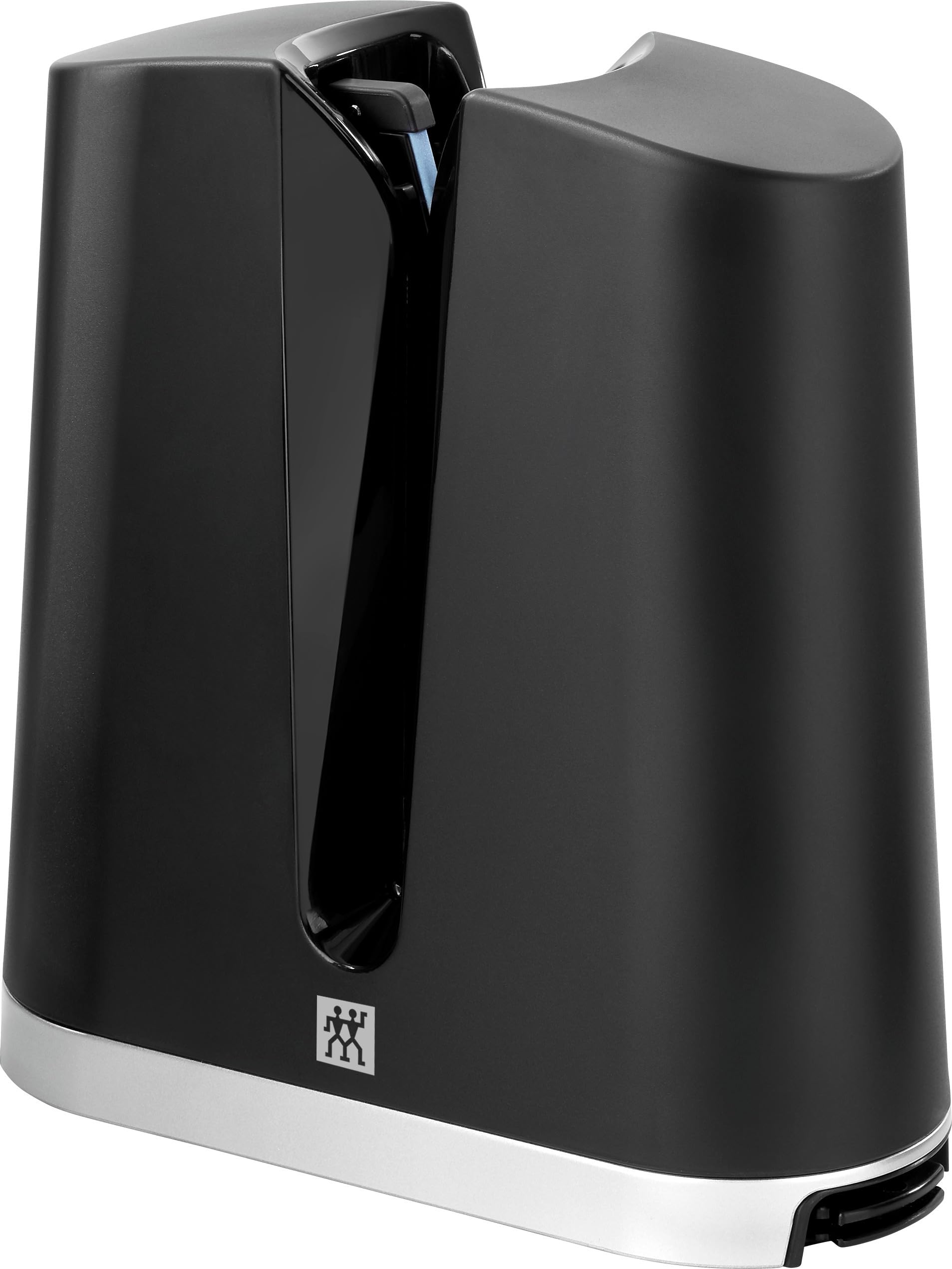 Zwilling V-Edge affilacoltelli ceramica nero lame lisce