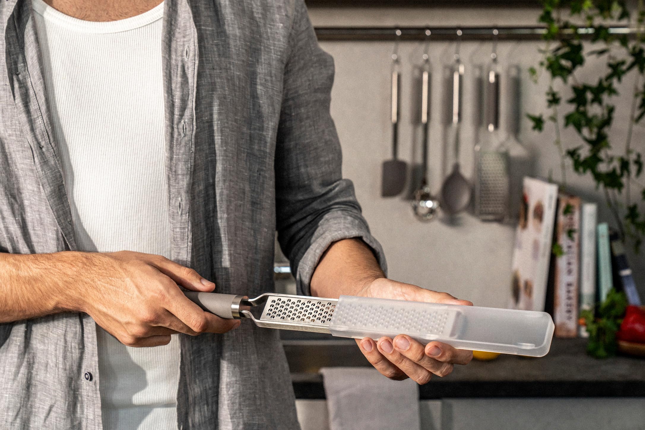 Zwilling Pro Grattugia Zester 38 cm Fine Grigio Inox