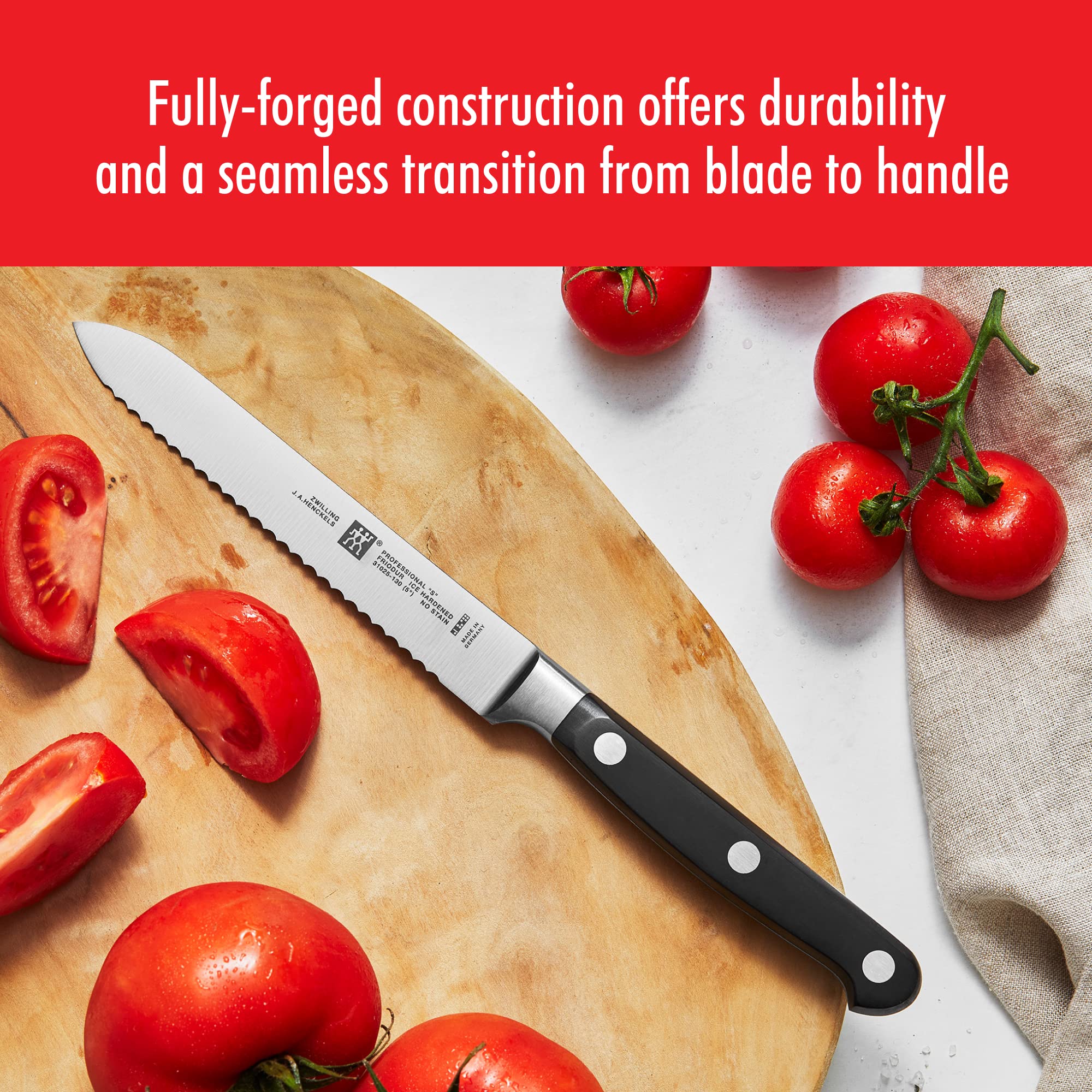 ZWILLING Pro set 7 coltelli con barra magnetica 44,5 cm acciaio