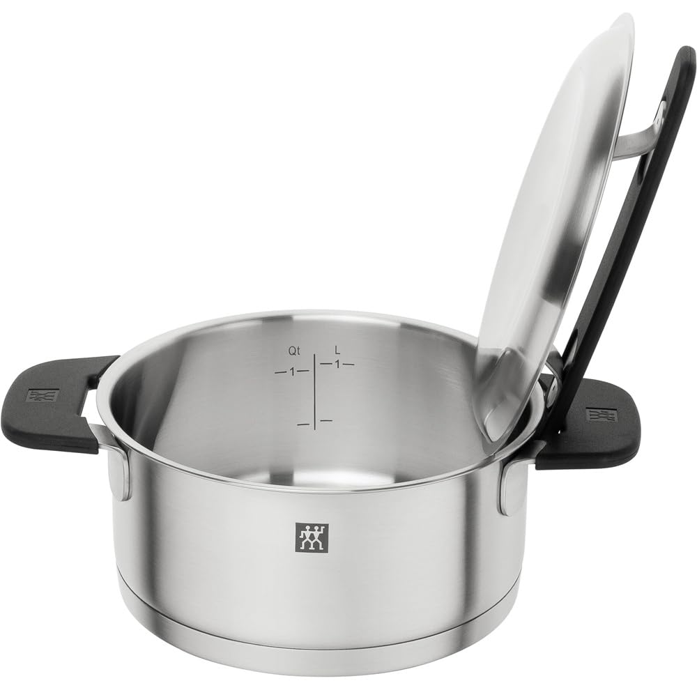 Zwilling More set pentole 5 pezzi acciaio nero induzione