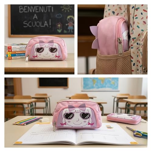 Wald Junior Avventure Felici pochette rosa 20x10x13 cm