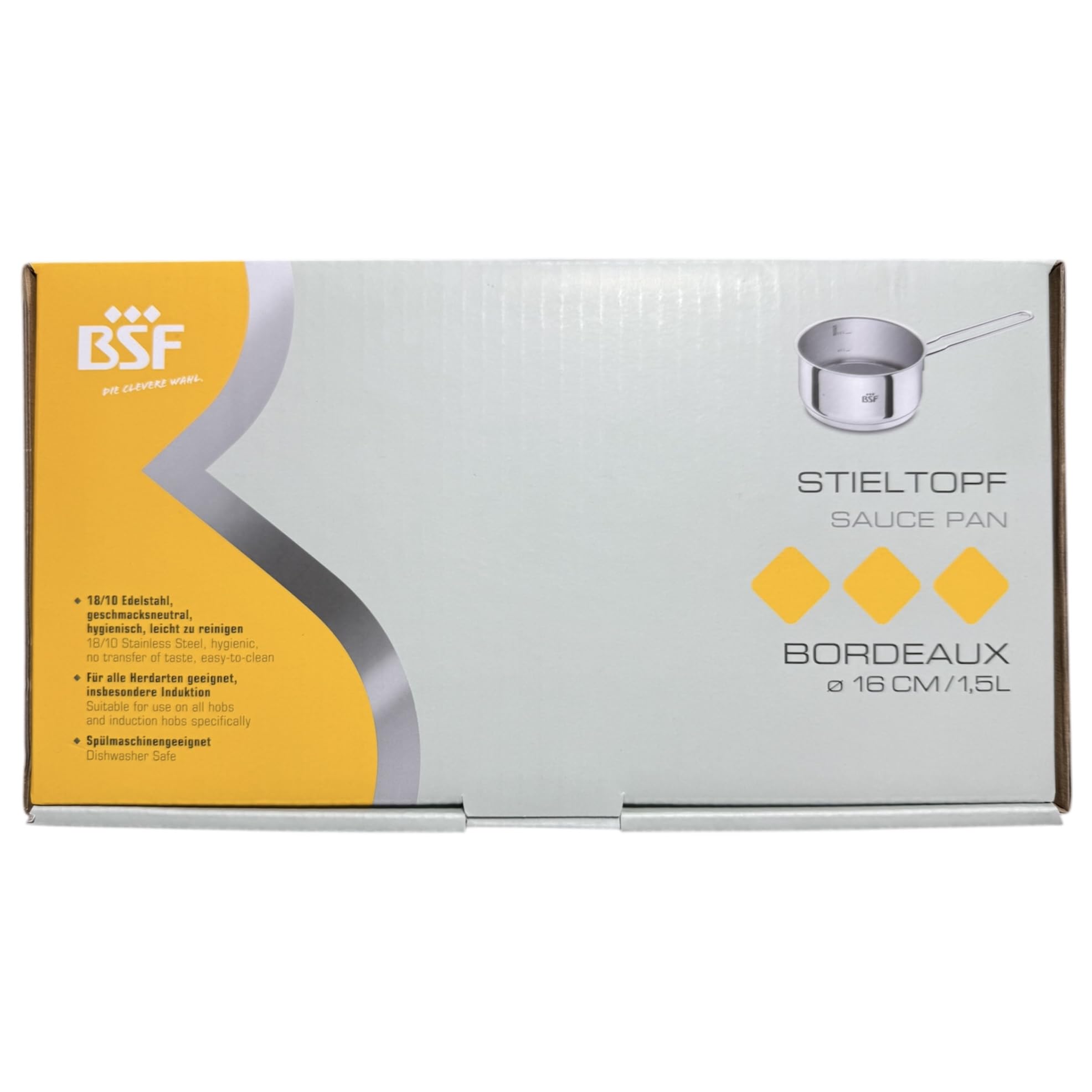 Zwilling Bordeaux Pentolino Acciaio Inox 16 cm 1,5 L
