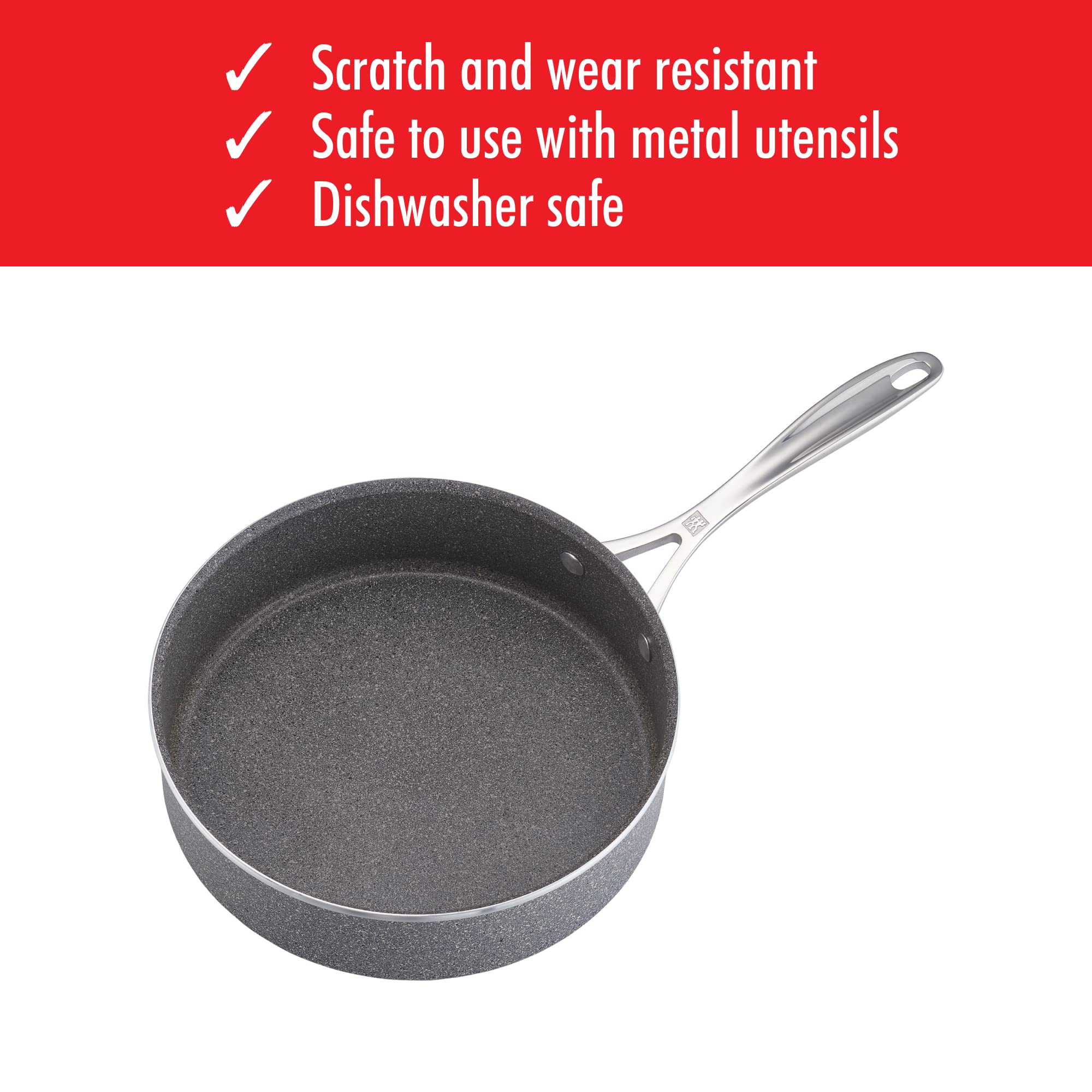ZWILLING Vitale padella antiaderente alluminio con coperchio