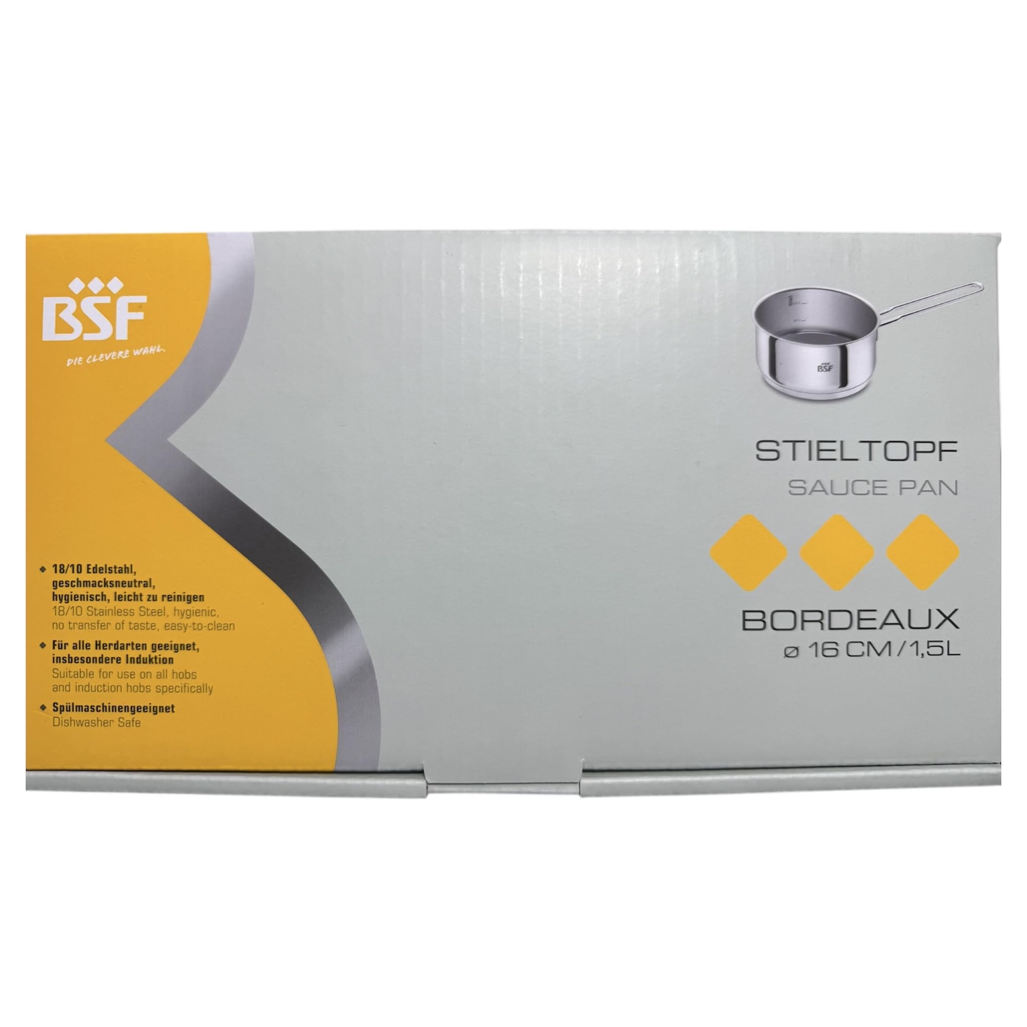 Zwilling Bordeaux Pentolino Acciaio Inox 16 cm 1,5 L