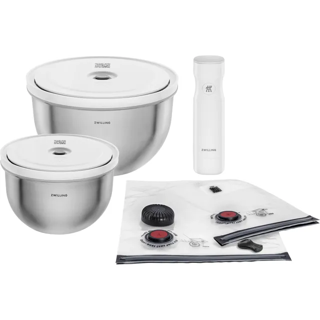 Zwilling Fresh & Save set 9 ciotole inox sottovuoto BPA free