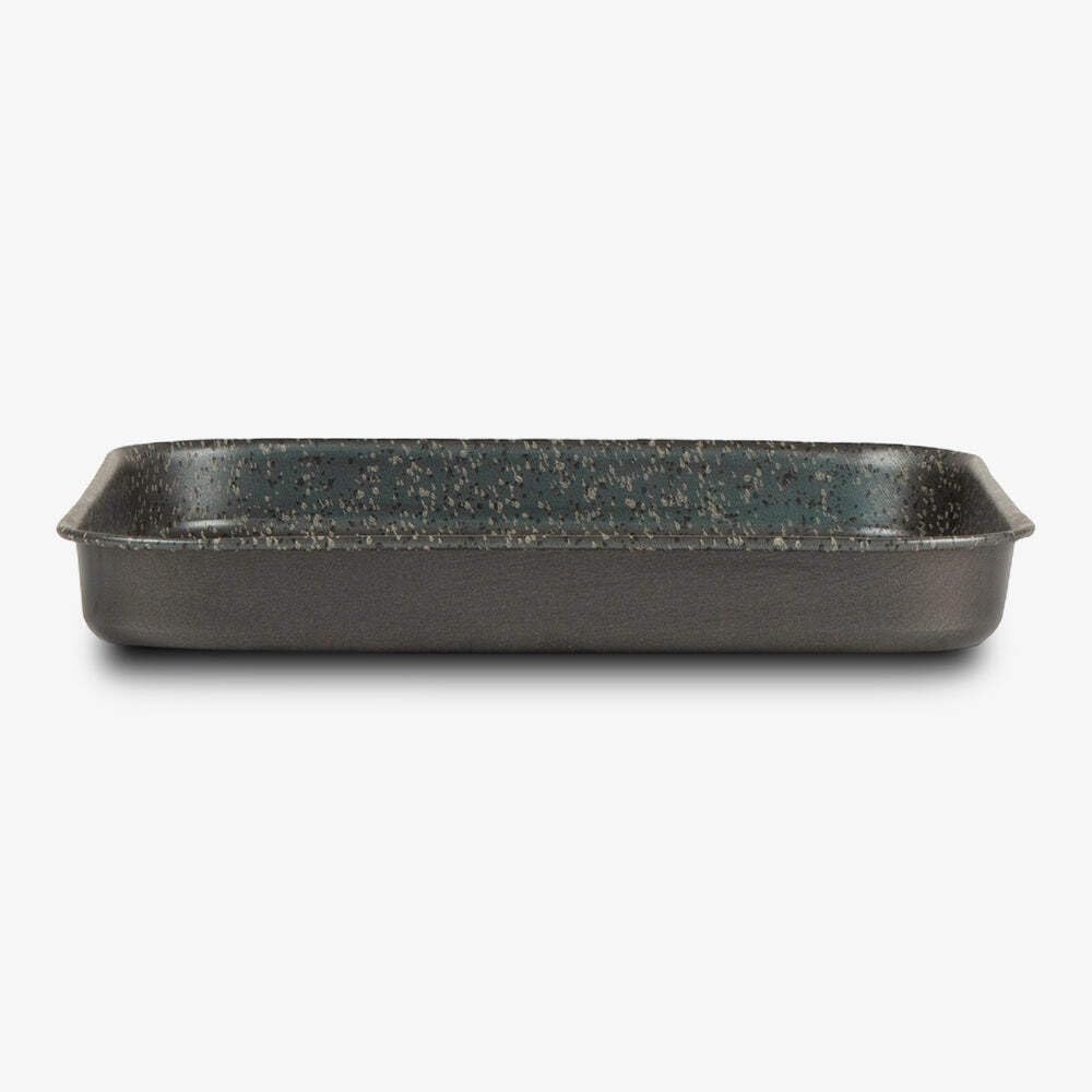 Mamù Happy Stone Teglia Quadrata 35x35 alluminio antiaderente