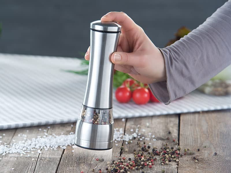Zwilling Table set 2 macinasale e macinapepe elettrici inox