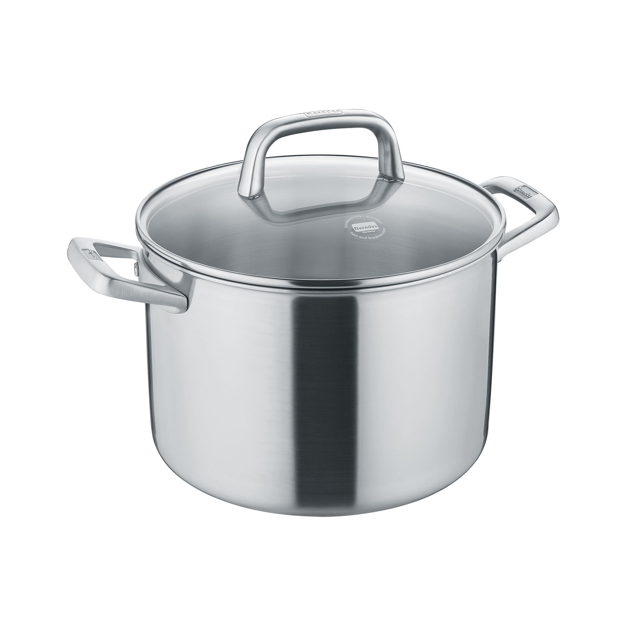 Berndes Tricion Resist Pentola 24 cm Acciaio con Coperchio