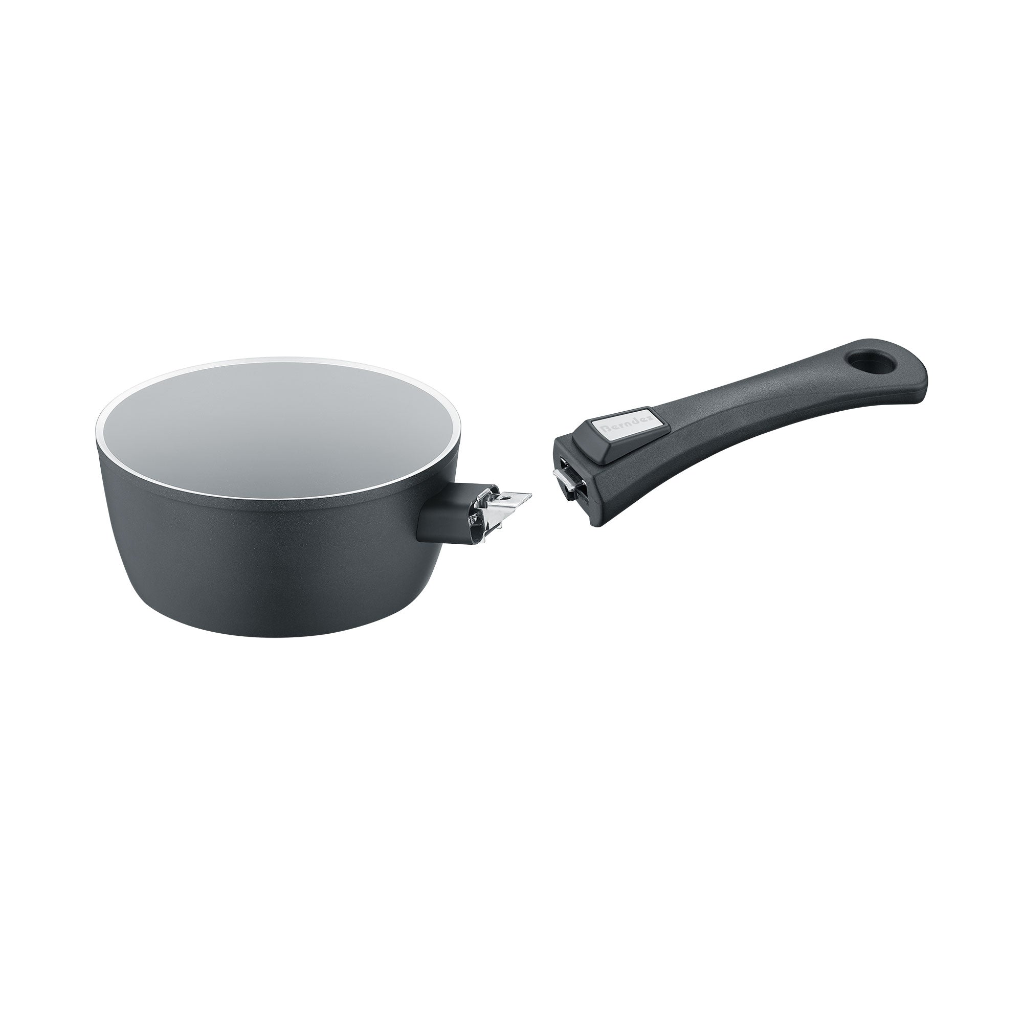 Berndes b.perfect pentolino 16 cm alluminio nero antiaderente