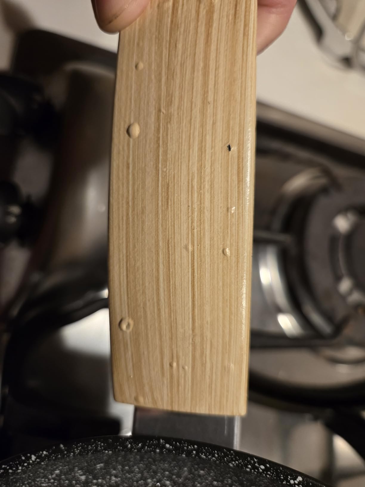 Alluflon Etnea Wood Set 3 Padelle 20-24-28 Antiaderente Pietra