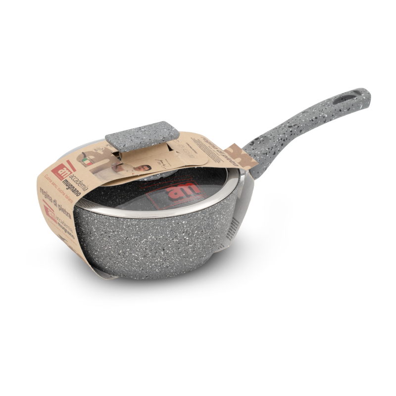 Accademia Mugnano Regina di Pietra casseruola 16 cm vetro