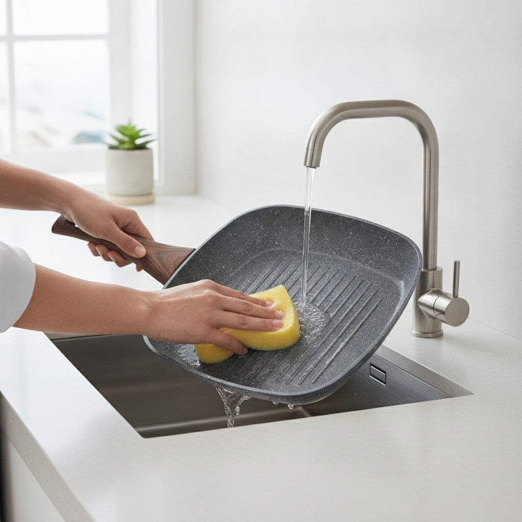Mamù Fast Induction bistecchiera quadra 28x28 cm induzione