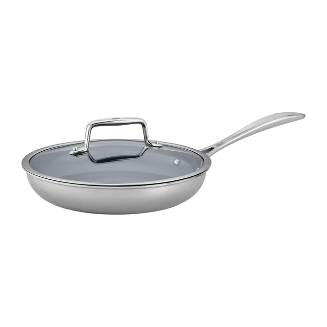 Zwilling Clad CFX set padelle ceramica 2 pezzi con coperchio