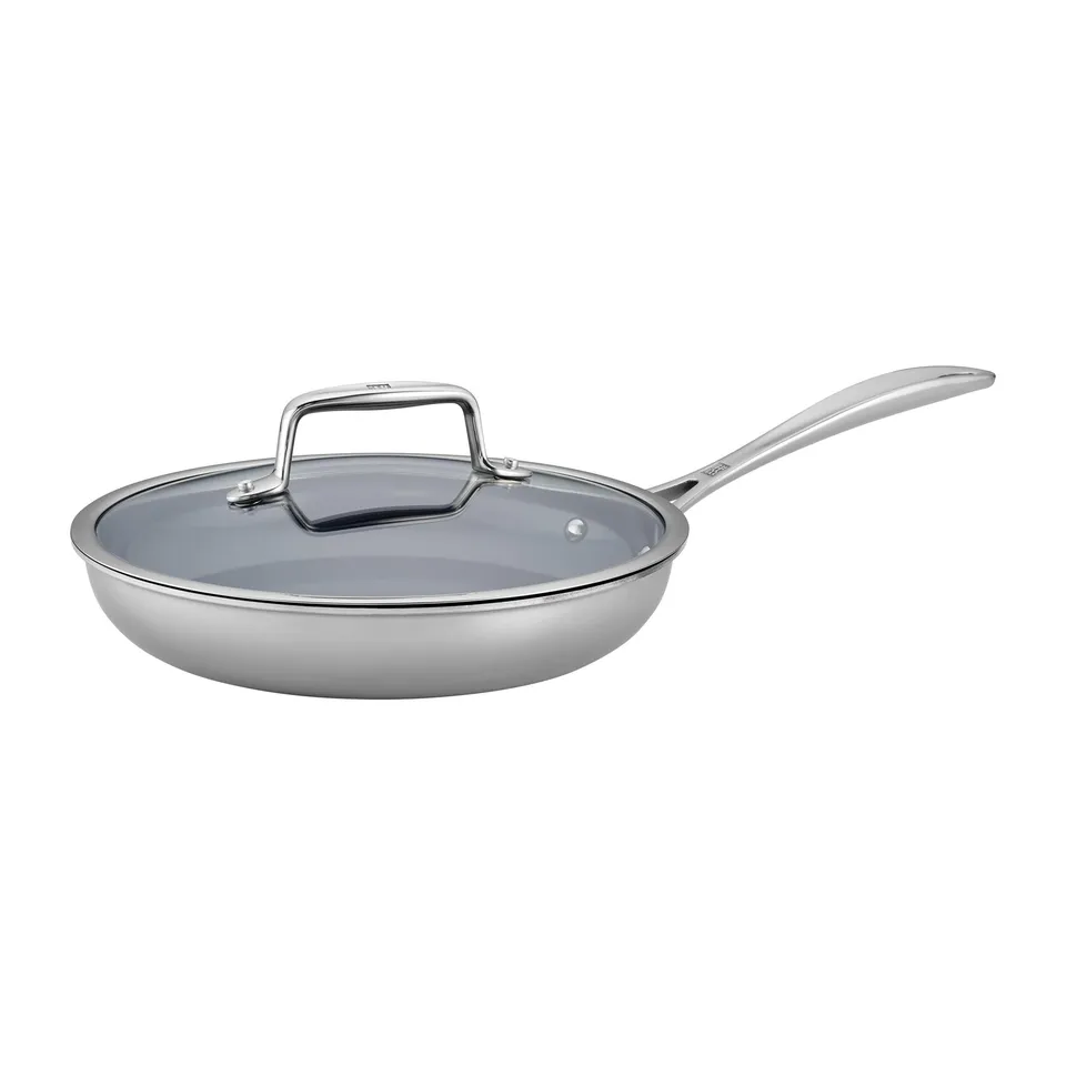 Zwilling Clad CFX set padelle ceramica 2 pezzi con coperchio