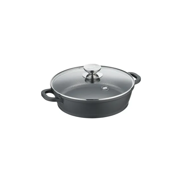 Berndes Vario Click padella servire 28 cm coperchio vetro