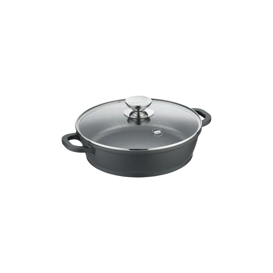 Berndes Vario Click padella servire 28 cm coperchio vetro
