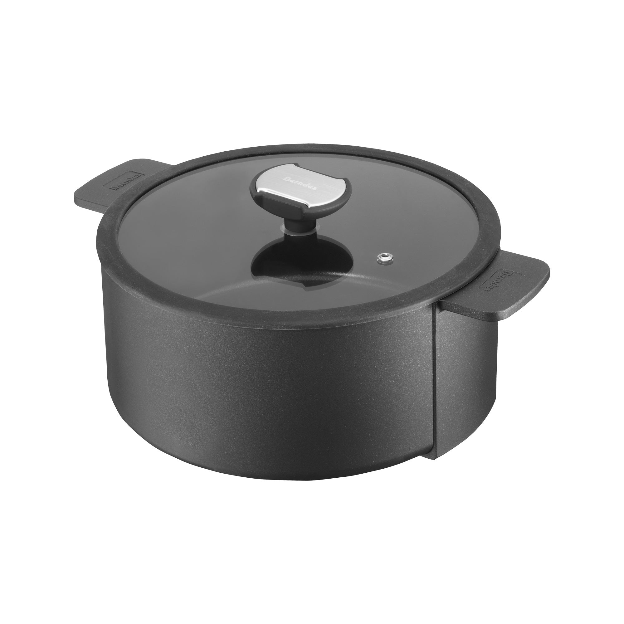 Berndes b.double Rostiera 24 cm Nero 4,1 L con Coperchio