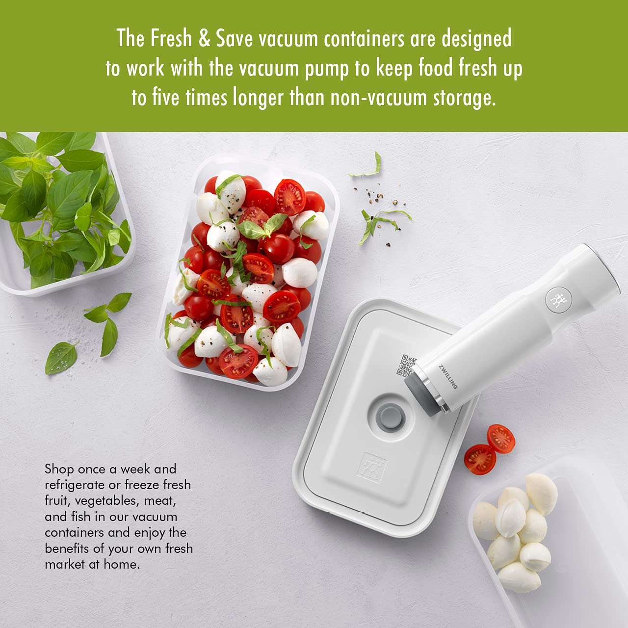 Zwilling Fresh & Save Contenitore Sottovuoto senza BPA