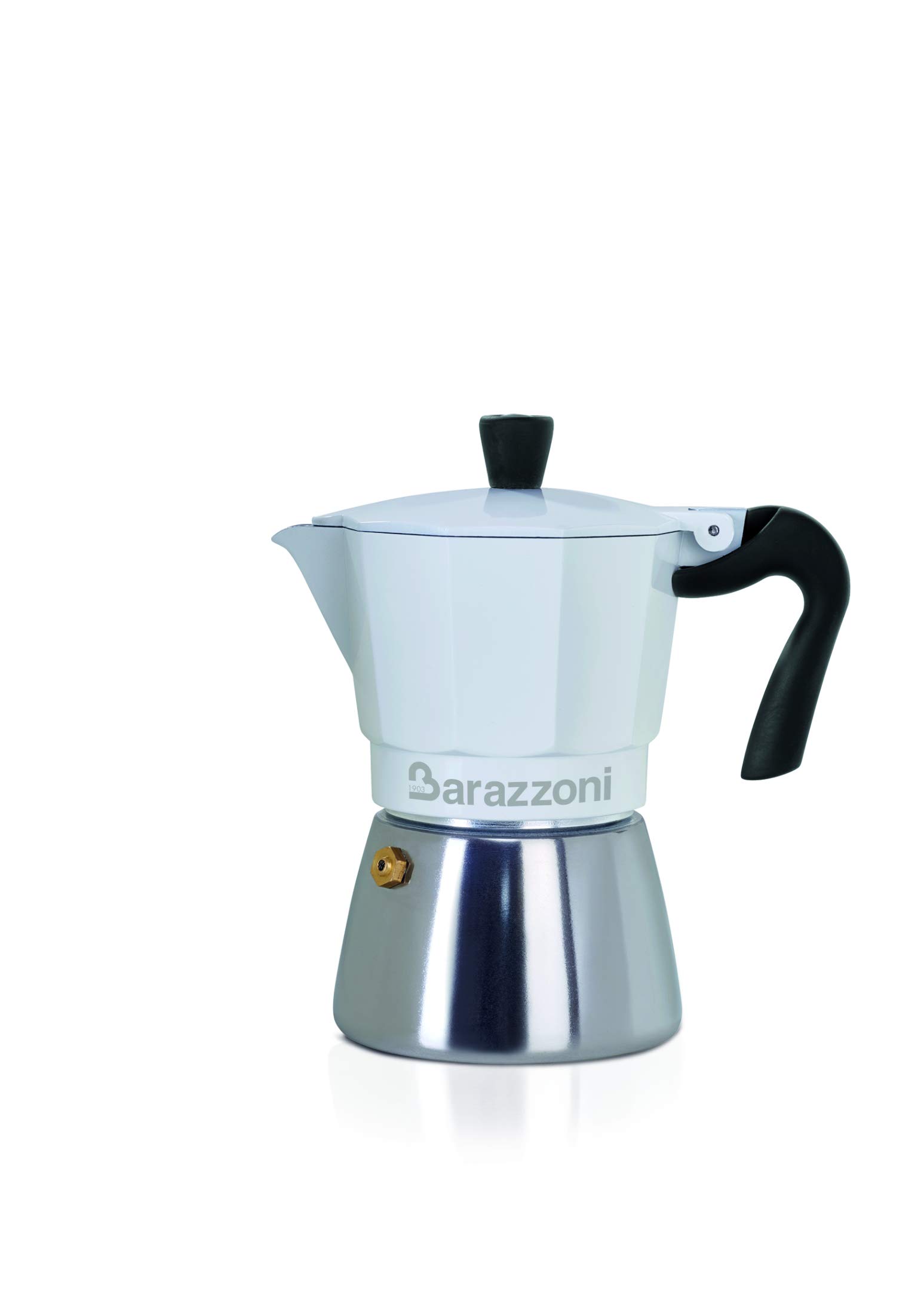 Barazzoni La Caffettiera moka ibrida 3 tz con tazze vetro