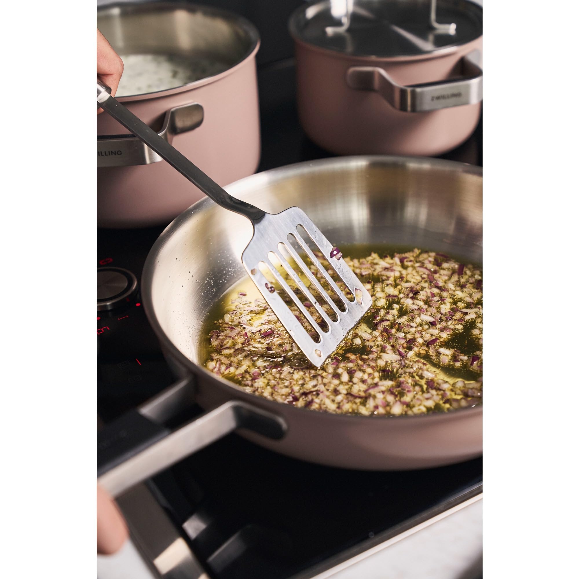 Zwilling Pure Padella Antiaderente 24,1 cm Rosa Senza PFAS