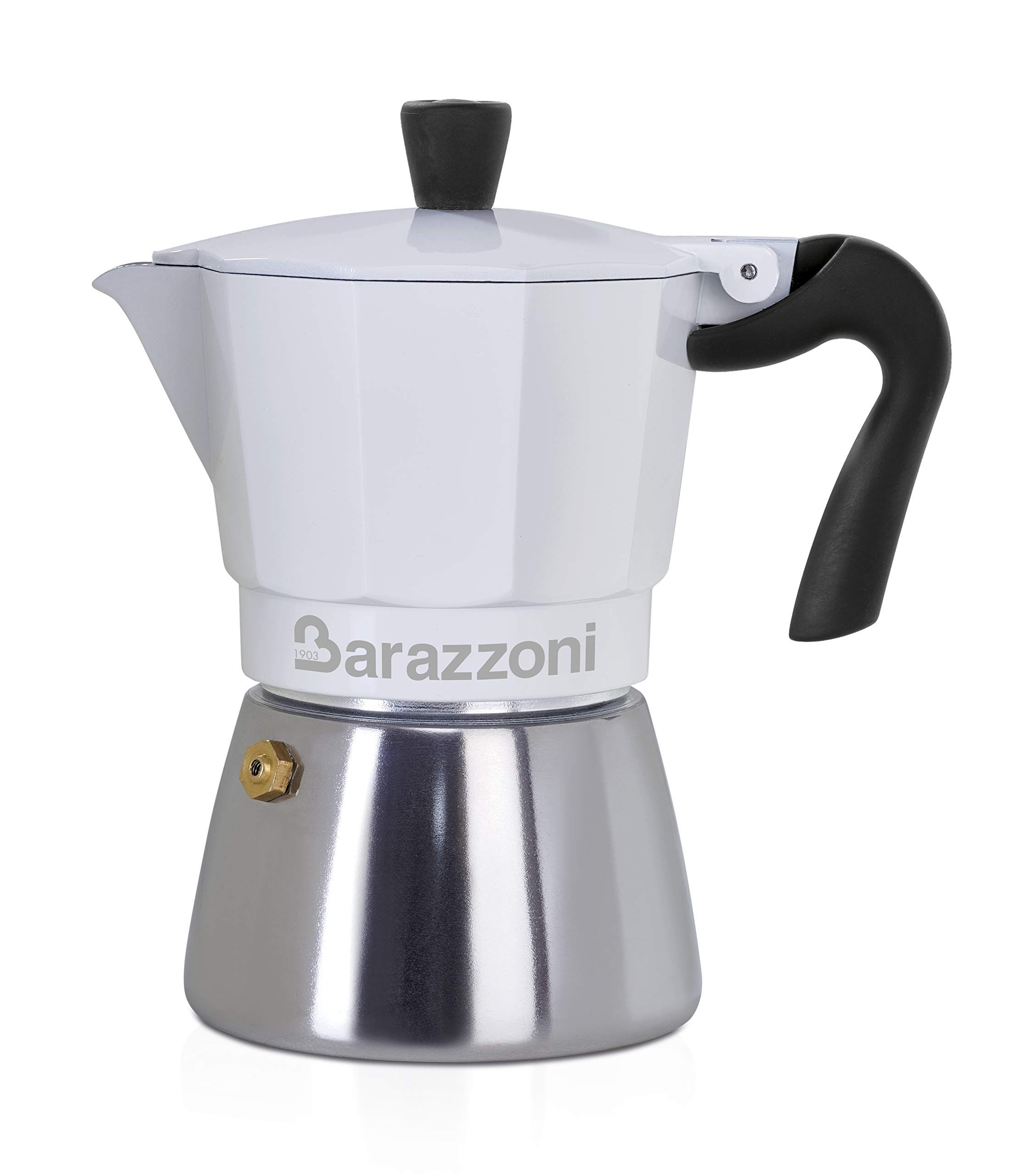 Barazzoni La Caffettiera moka induzione 6 tazze acciaio