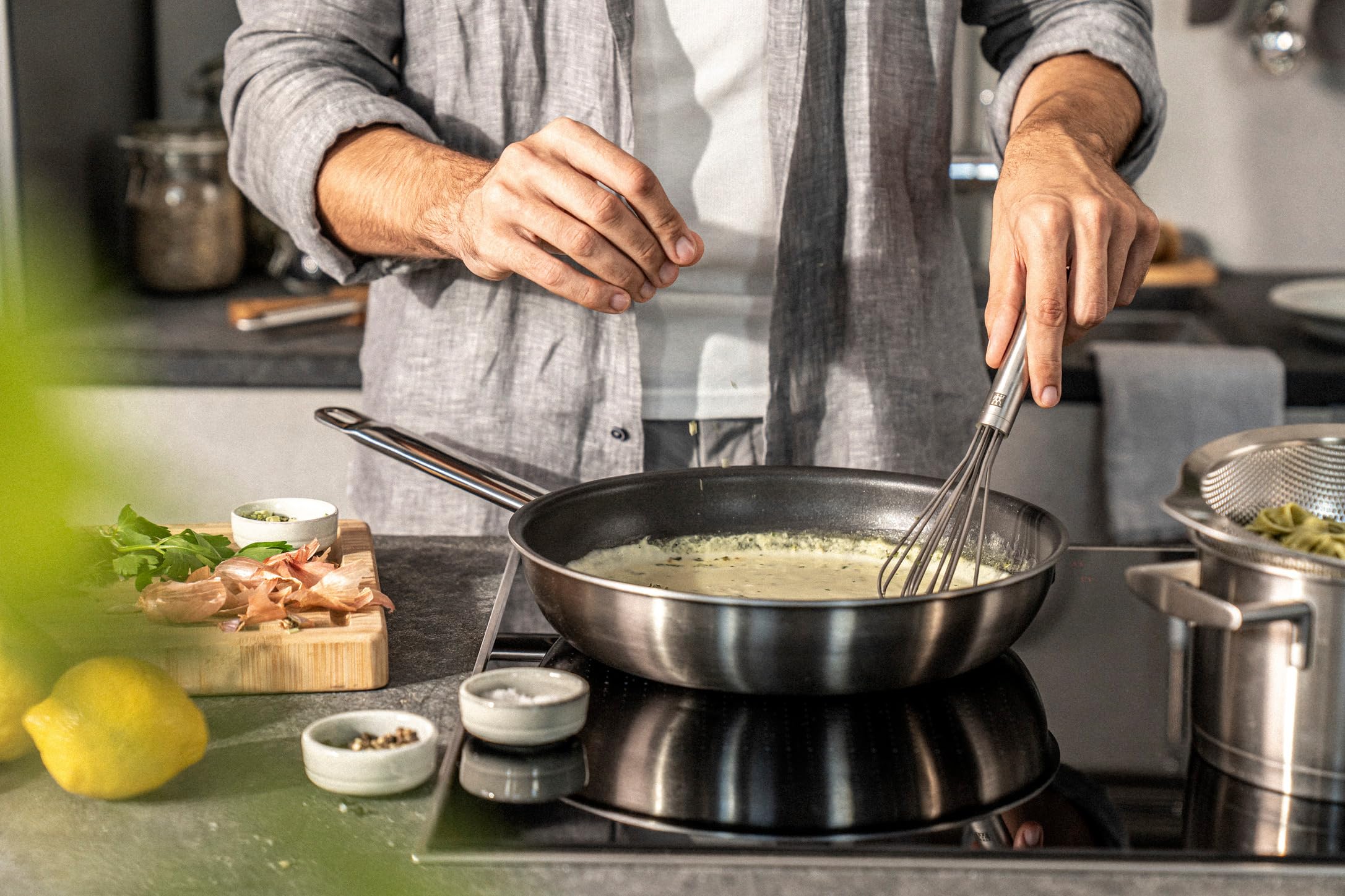 Zwilling Pro frusta silicone 28 cm acciaio inox
