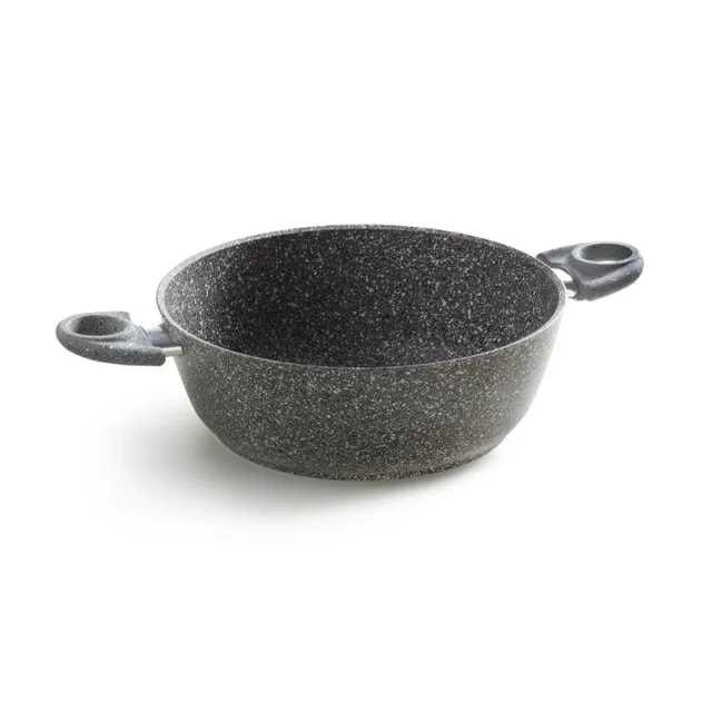 Accademia Mugnano Cuore di Pietra Risottiera 28 cm 2 Maniglie