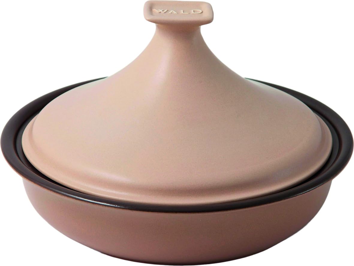 Wald Cottura tajine argilla rossa 31,5 cm pentola lenta