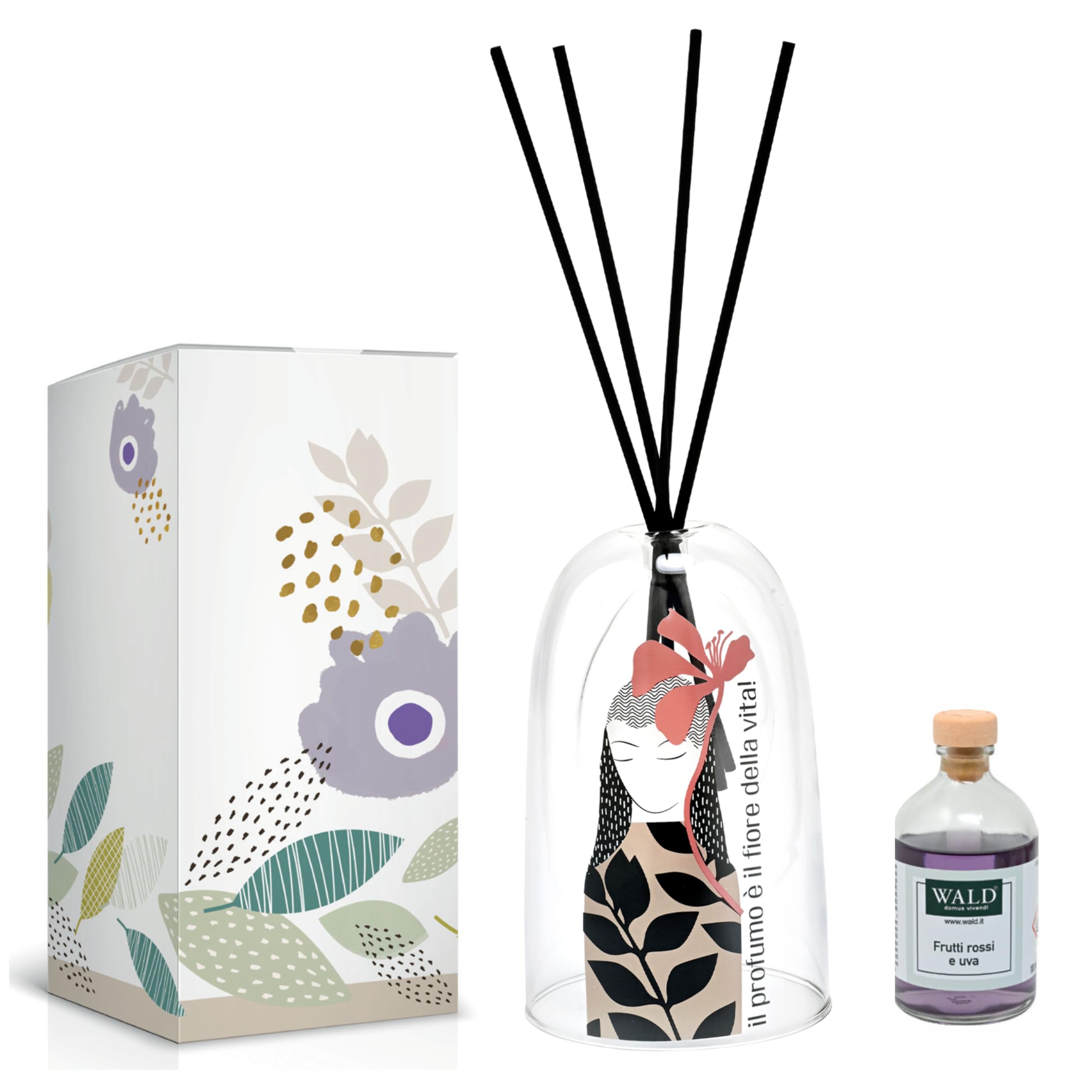 Wald Voilà Donna Diffusore Ambienti 100 ml Frutti Rossi