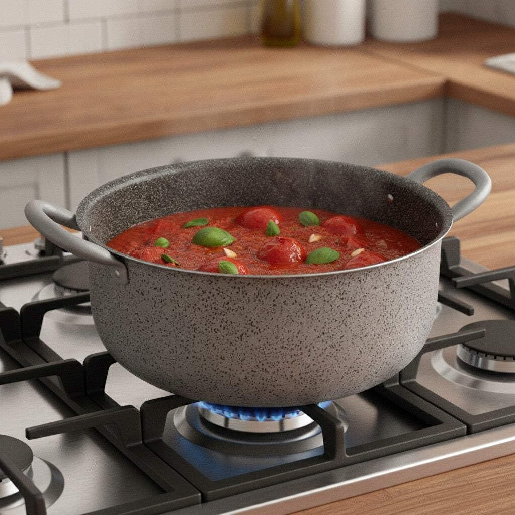 Mamù Janet 2.0 Casseruola 30 cm Manici Ferro Antiaderente