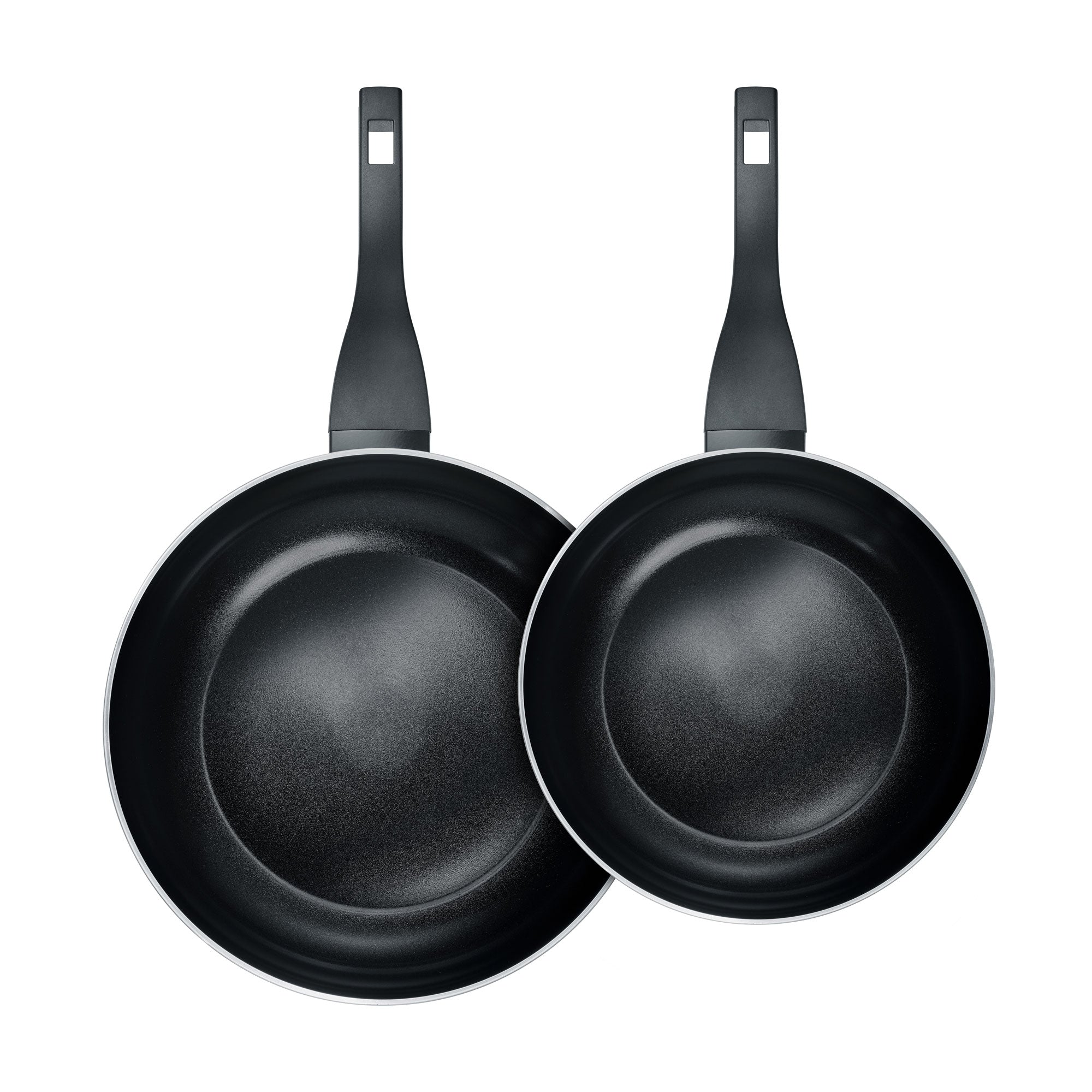 Berndes Alu Recycled set padelle 24+28 cm nero antiaderente