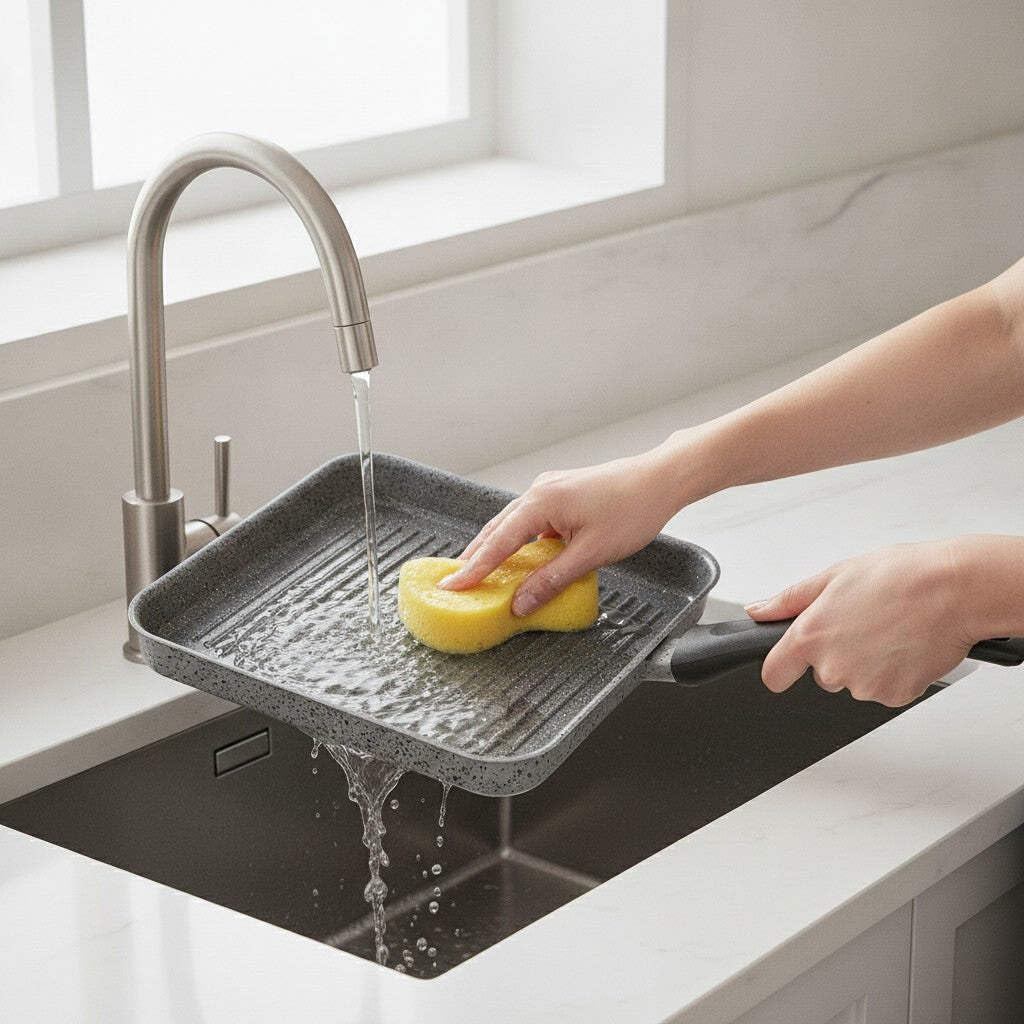 Mamù Janet 2.0 bistecchiera rettangolare 29x19 antiaderente