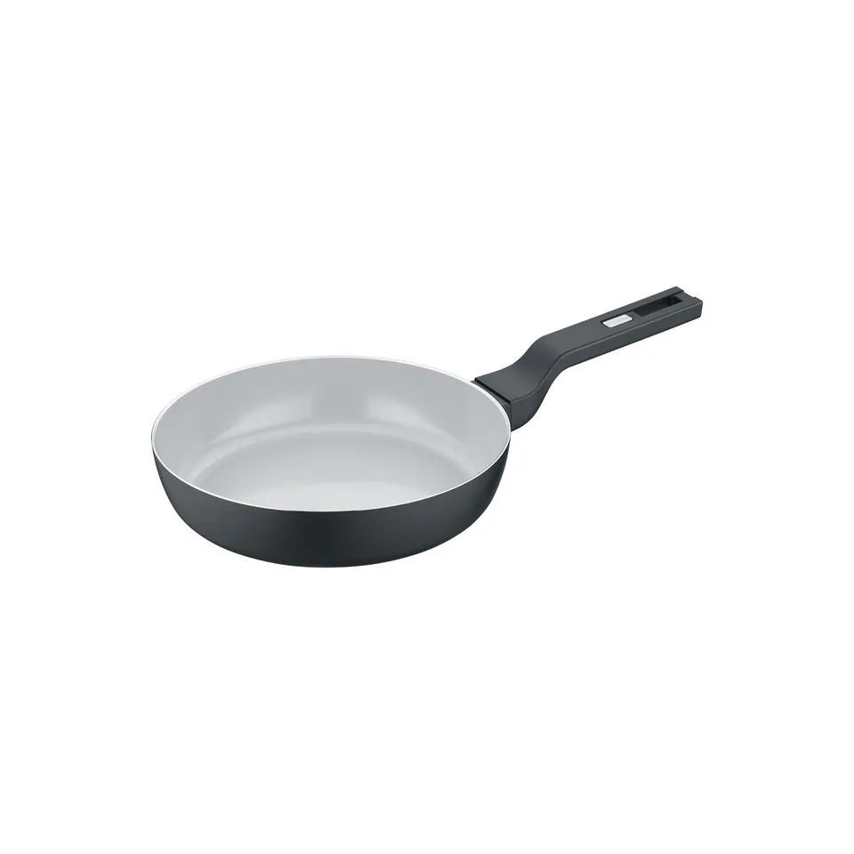 Berndes b.clever Padella 24 cm Alluminio Riciclato Nero