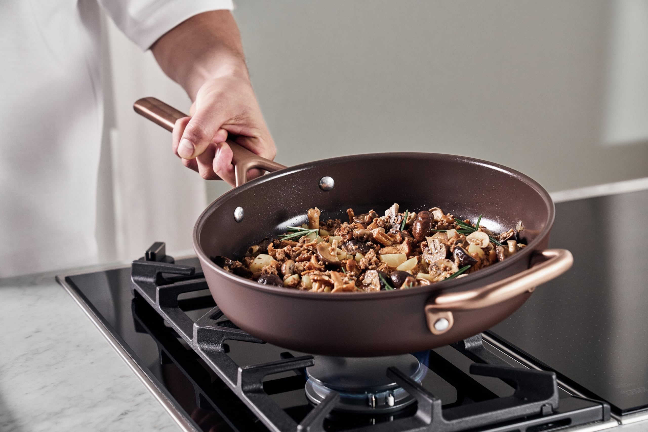 Zwilling Milano padella antiaderente 28 cm con coperchio ceramica