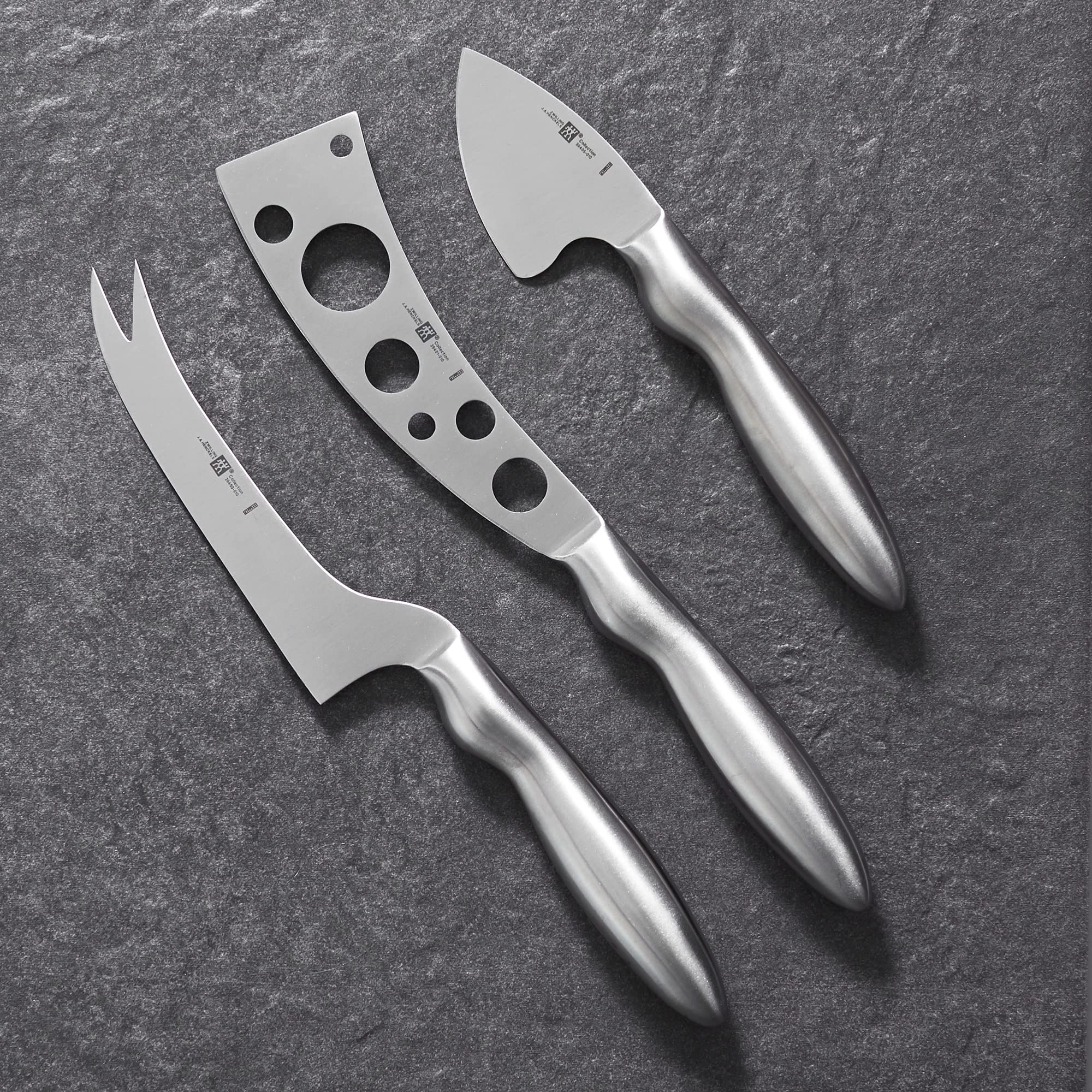 Zwilling Set 3 Coltelli da Formaggio Acciaio Inox