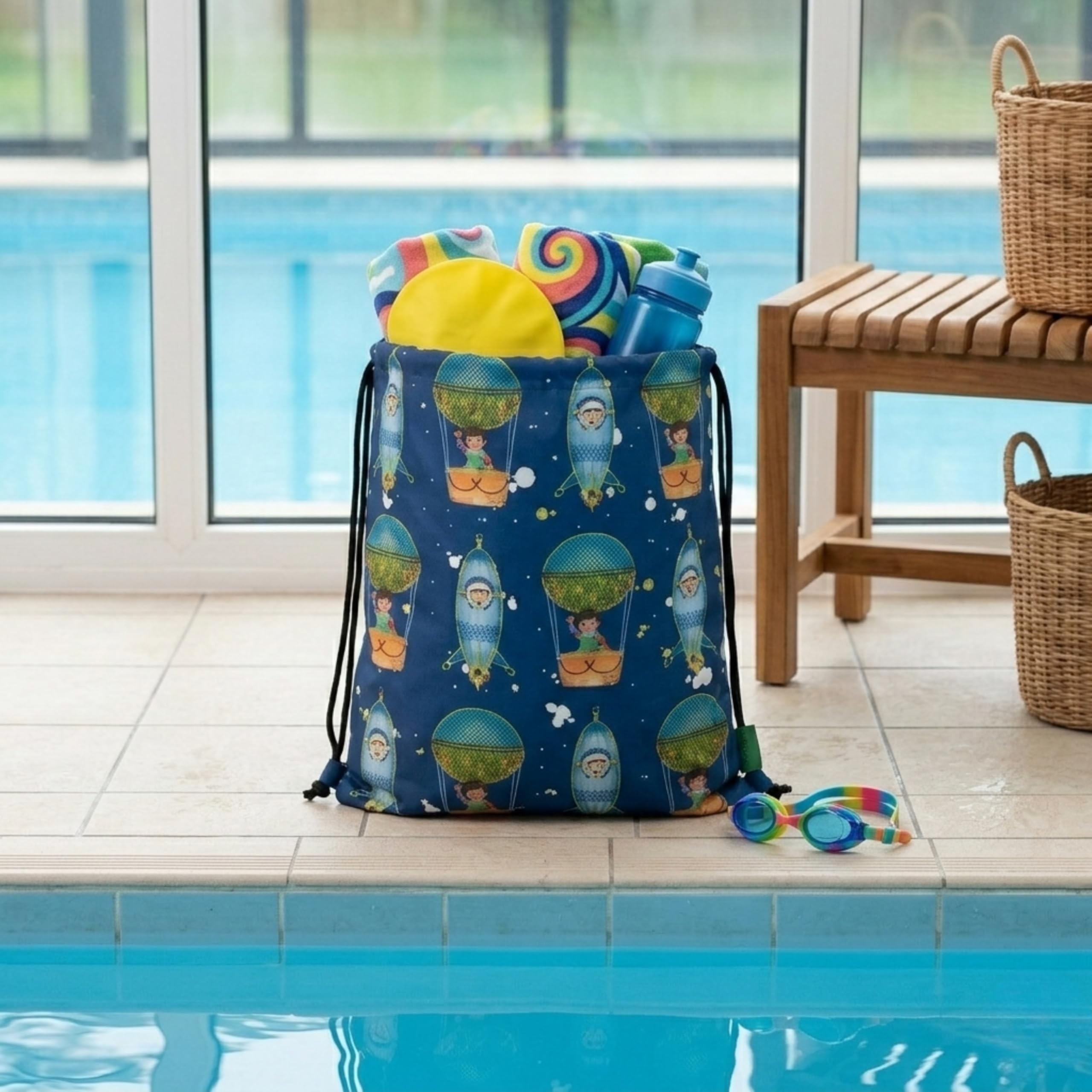Wald Junior sacca Missile bambini 34x42 cm poliestere