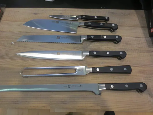 Zwilling Professional S set 6 coltelli cucina acciaio inox
